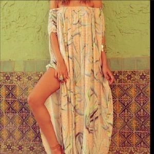 Mara Hoffman Off Shoulder Dashiki